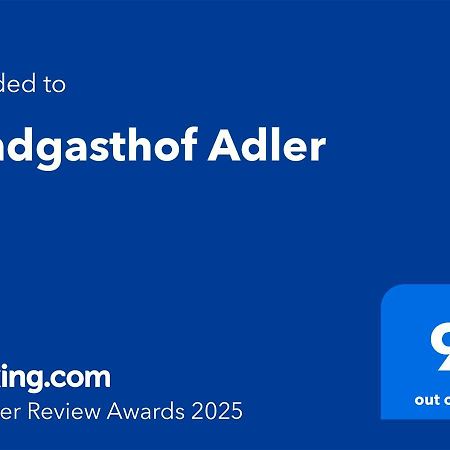 Landgasthof Adler Utzmemmingen Luaran gambar