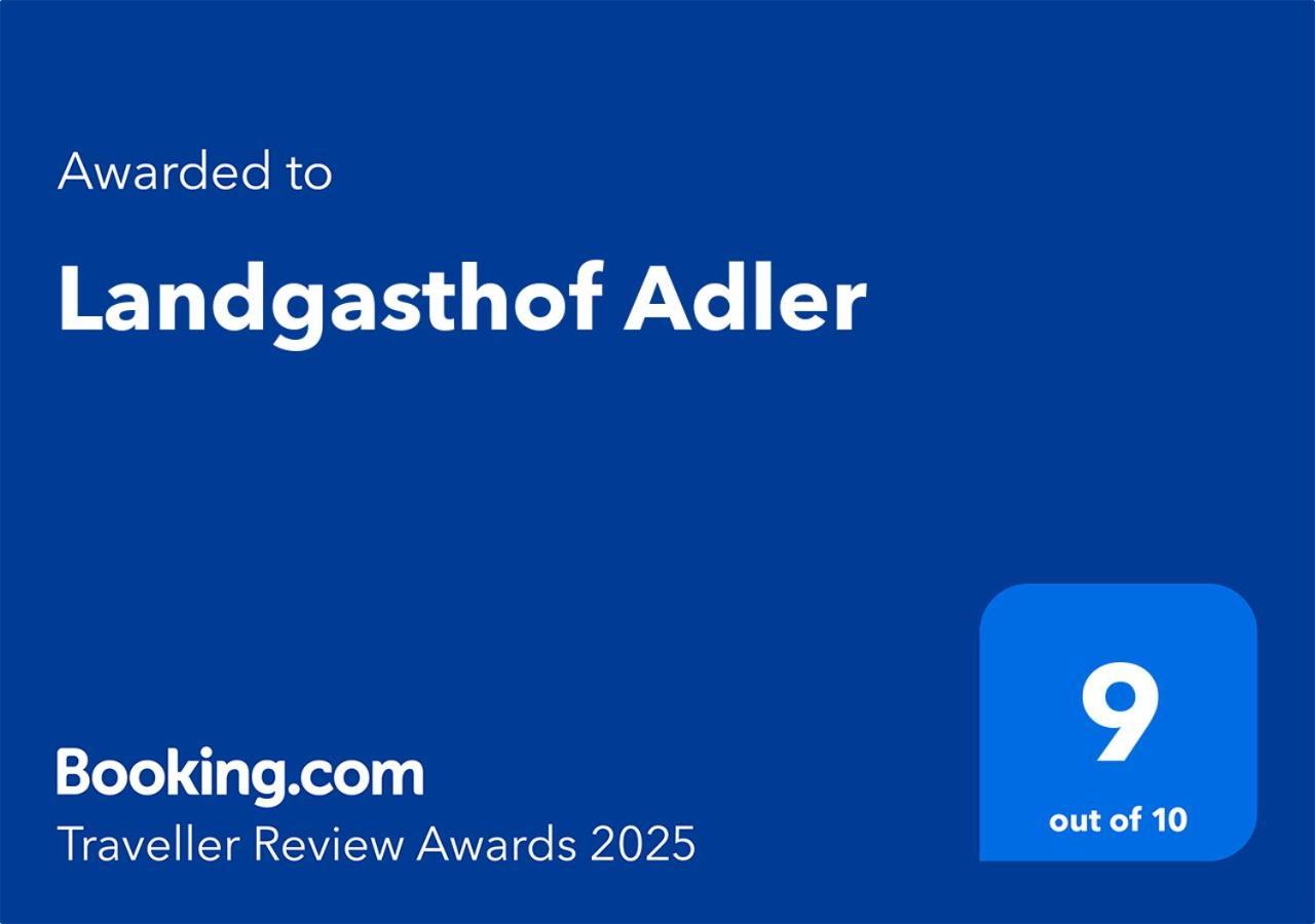 Landgasthof Adler Utzmemmingen Luaran gambar